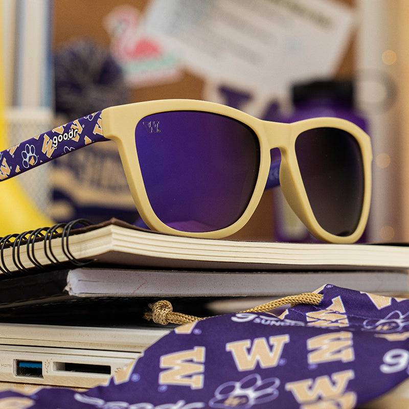 Limited Edition Washington Huskies Polarized Sunglasses - Husky Howlers - Korvel