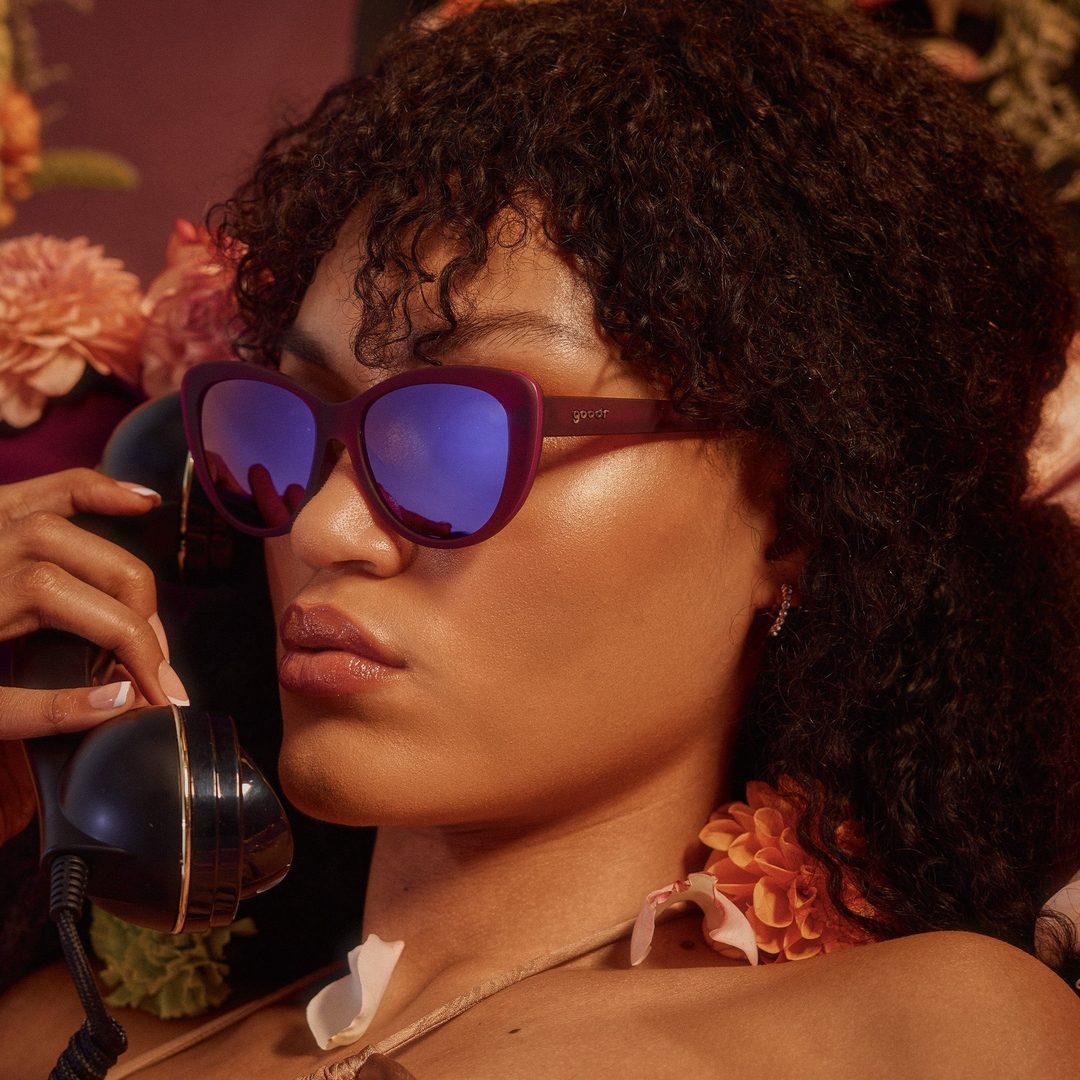 Midnight Merlot Glow Glam G Polarized Sunglasses
