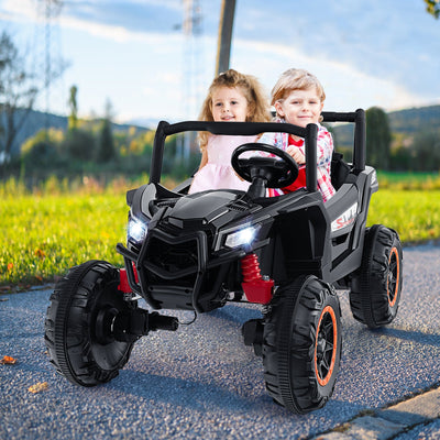 UTV pour enfants 2 places avec télécommande - Noir