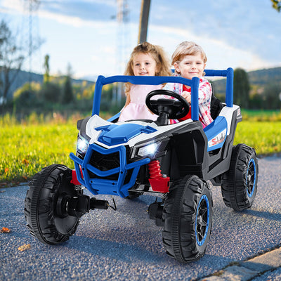 UTV pour enfants 2 places avec télécommande - Marine
