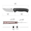 The Ultimate Pathfinder Folding Pocket Knife Gift Set for Adventurers (Silver & Red) - Korvel