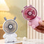 Ventilador Mini de Escritorio en Forma de Oso Creativo - Recargable por USB