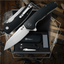 Ultimate Adventure Folding Pocket Knife Gift Set (Silver & Black) - Korvel