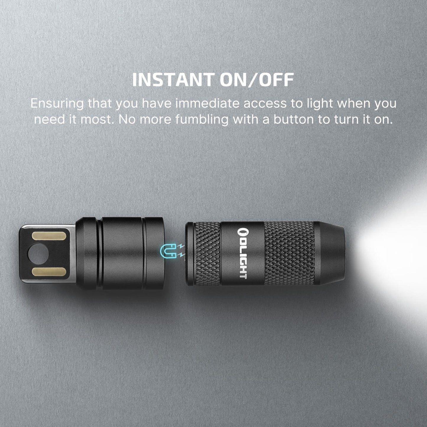 Olight iMini 2 Lampe de poche mini rechargeable magnétique