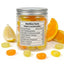 Bonbons durs sans sucre Andy Anand aux saveurs fruitées d'orange et de citron - 7 oz