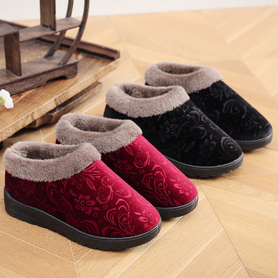 Premium Plush Cotton Home Slippers for Women
