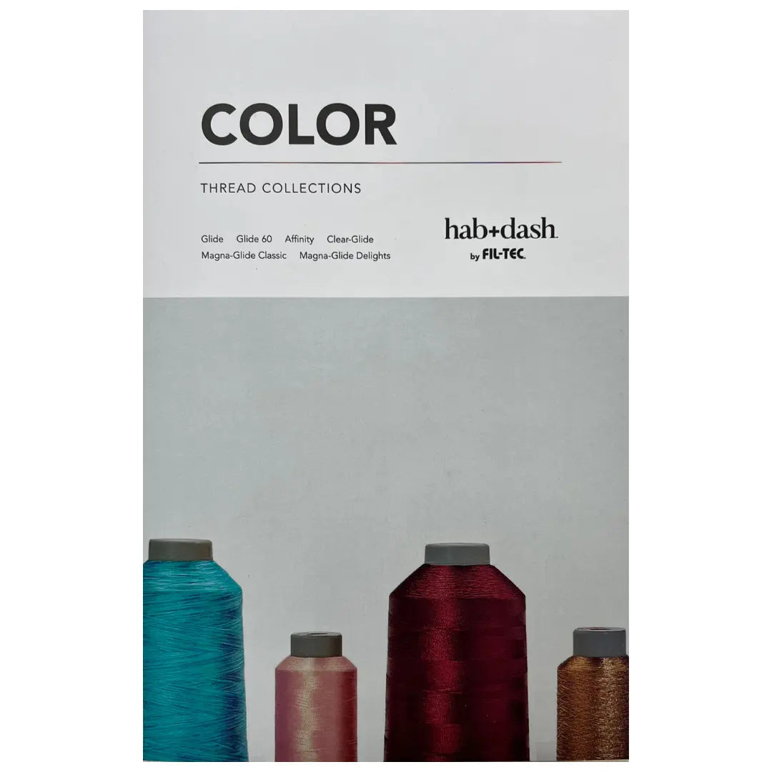 Carte de couleurs de fil en polyester Hab+Dash (Glide)