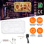 Cartel Abierto LED - 16.5x9.1in Tablero de Publicidad de Neón