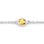 Bracelet en argent sterling .925 de 1,83 carat avec pierres multi-stones