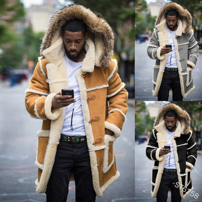Veste à capuche slim décontractée pour homme