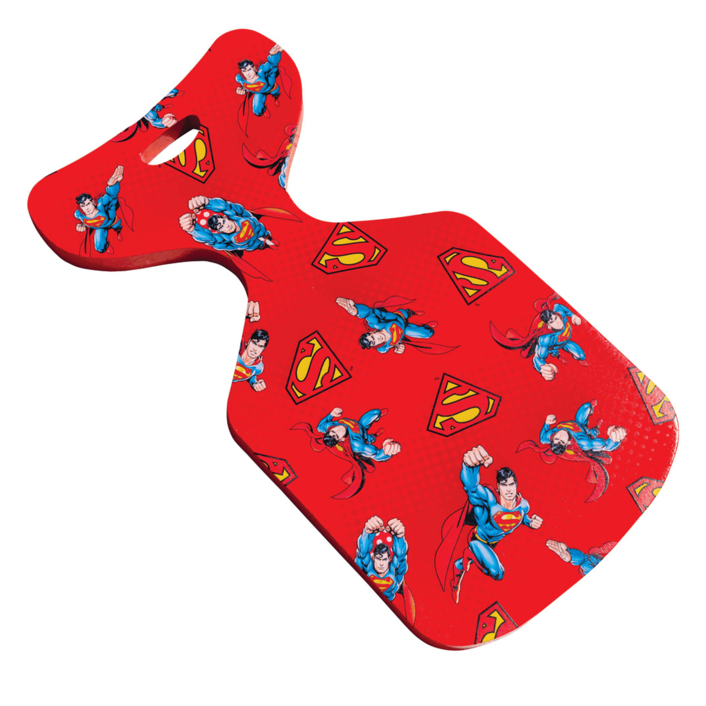 Siège flottant en forme de queue de baleine Superman de WOW Sports DC Comics