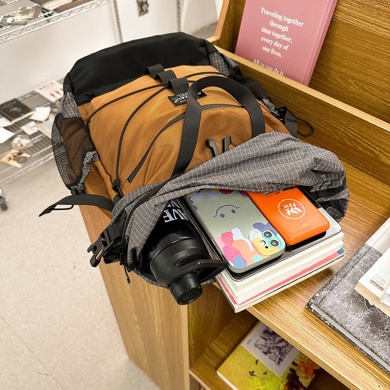 Fashion Personality Nylon Backpack - Large Capacity for Everyday Use