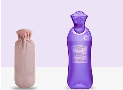 Botella de Agua Caliente de Silicona - Calentador de Manos Elegante para la Comodidad