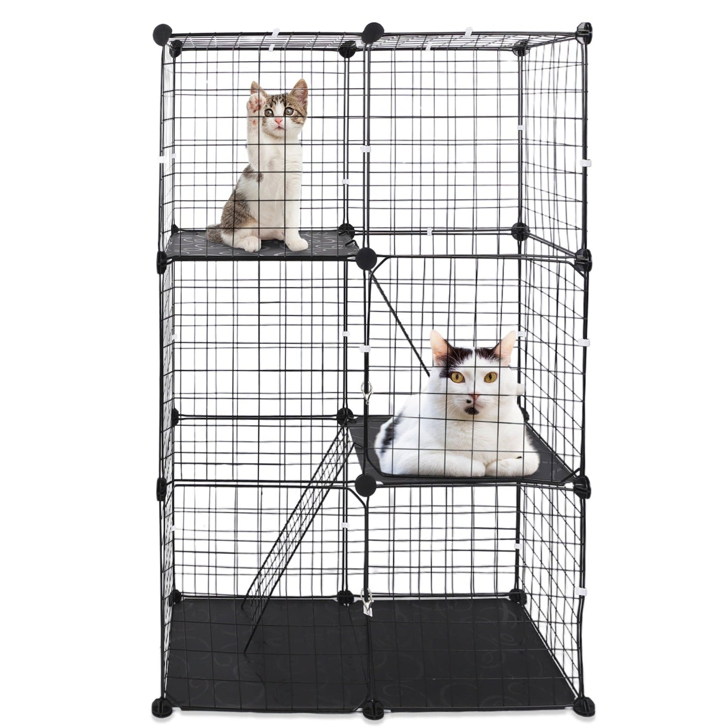 GBruno Parque para Gatos de 3 Niveles - Elegante y Espacioso