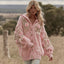 Women's Premium Anti-Pilling Knitted Cardigan - Loose Fit, Round Neckline