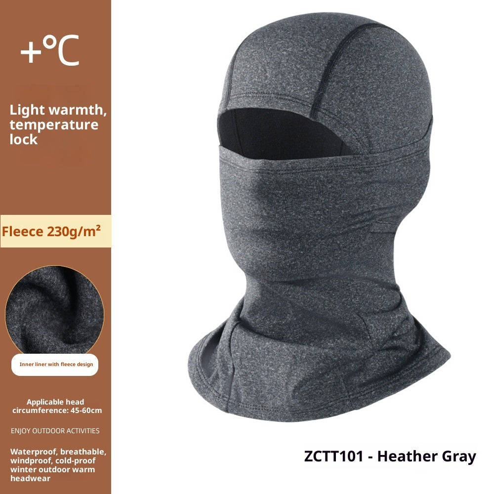 Fleece-Lined Thermal Face Mask for Outdoor Activities