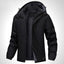 Manteau à capuche chaud grande taille pour hommes