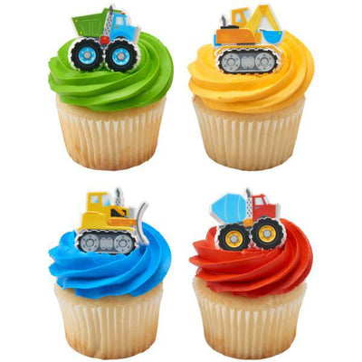 Construction Cake Rings - 12ct - Korvel