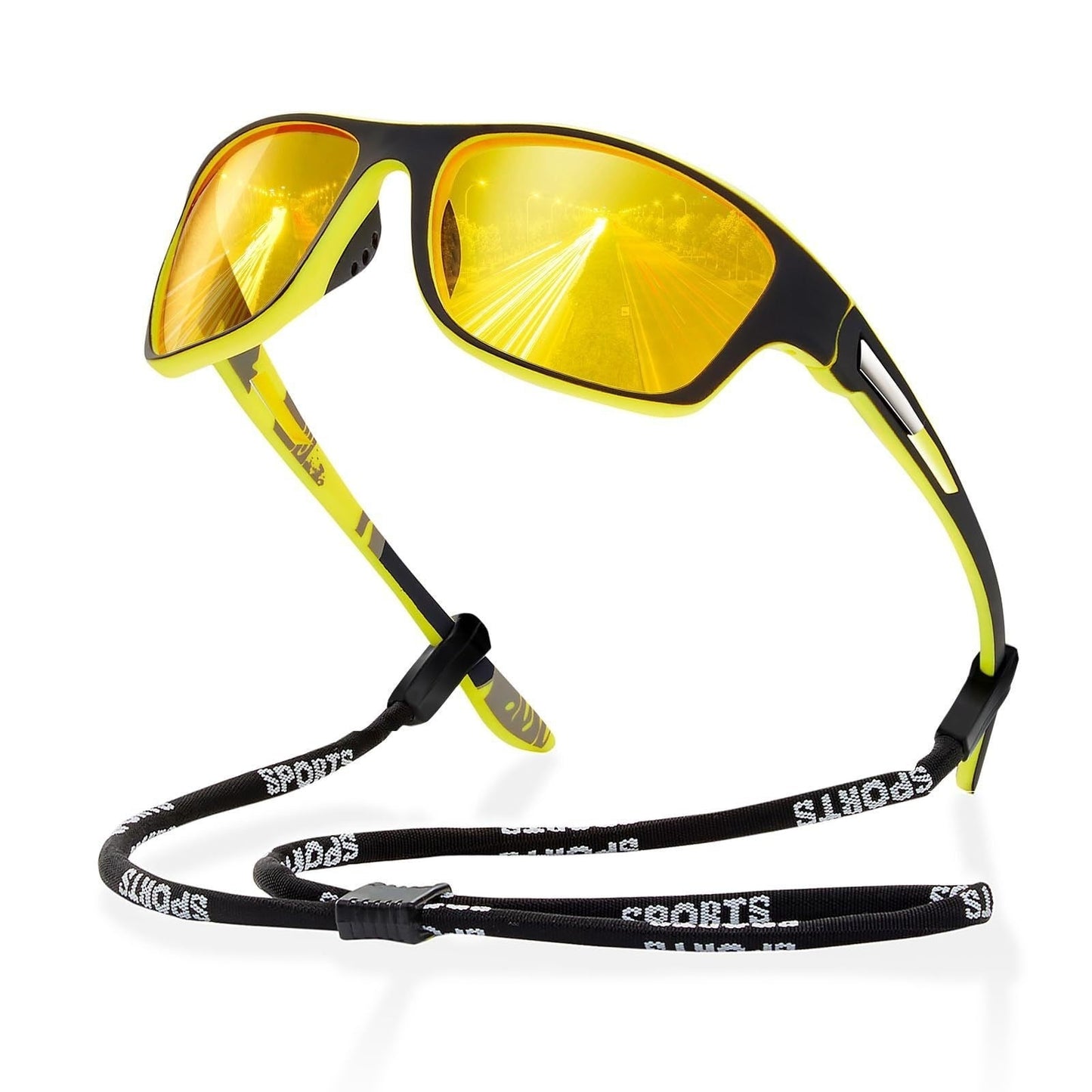 Gafas de sol deportivas polarizadas premium para hombres