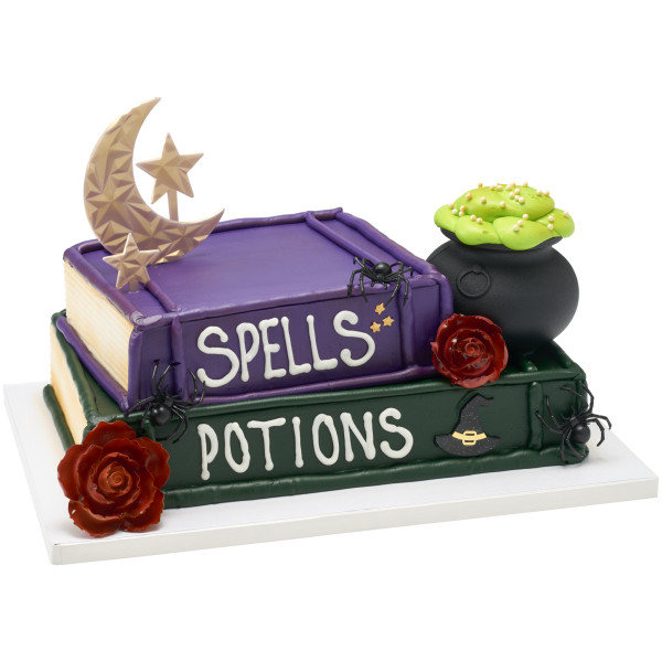 Cauldron Cake Topper for Spooky Celebrations