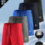 Men's Casual Quick-Drying Jogger Shorts with Zipper Pockets