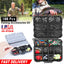 Kit de Accesorios de Pesca Portátil de 188 Piezas con Caja de Cebo