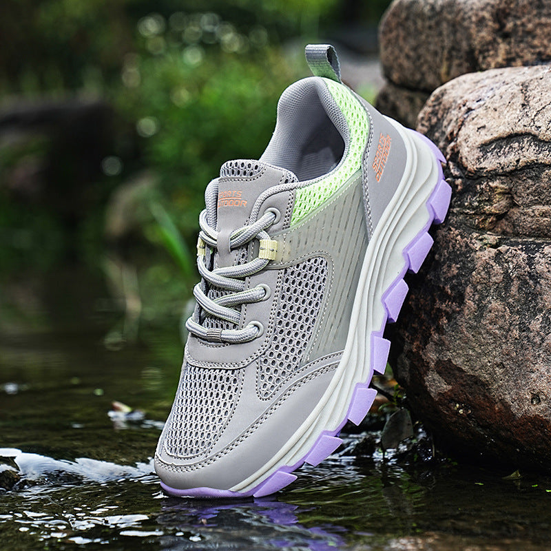 Plus Size Mesh Low Top Outdoor Climbing Boots