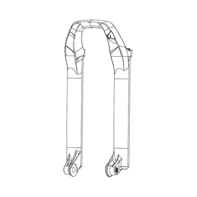 RockShox Pike Lower Leg - Premium Bicycle Fork Component