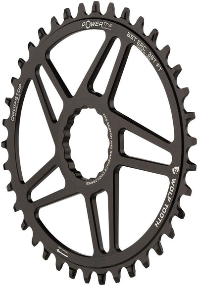 Wolf Tooth Elliptical Direct Mount Chainring - 38t for RaceFace/Easton CINCH