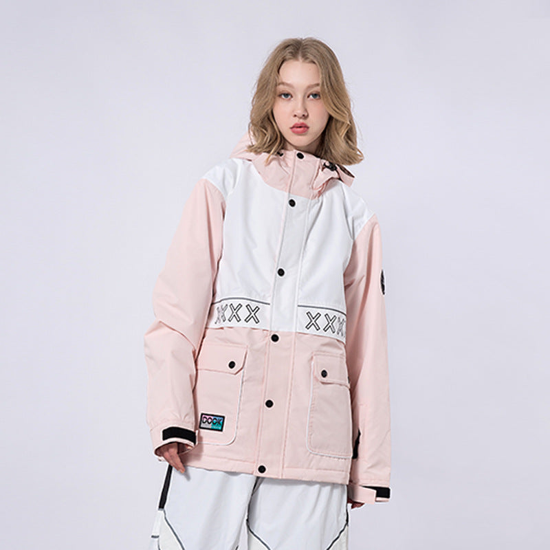 Premium Waterproof and Warm Double-board Ski Jacket