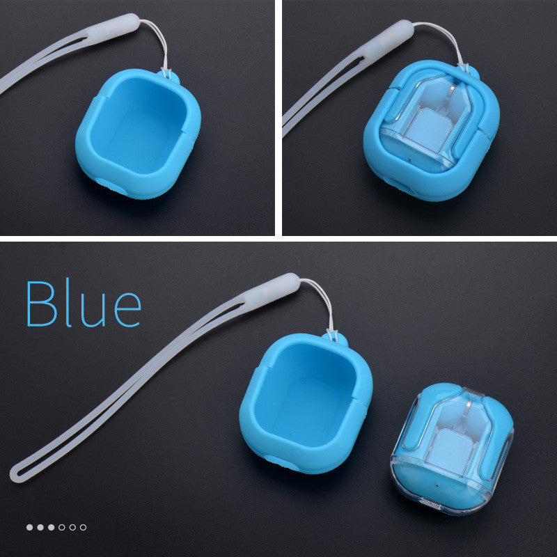 Mini Transparent Wireless Bluetooth Headset with Digital Display