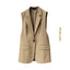 Korean-Style Versatile Women's Blazer Vest
