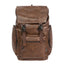 Retro Leather Laptop Backpack for Men and Women