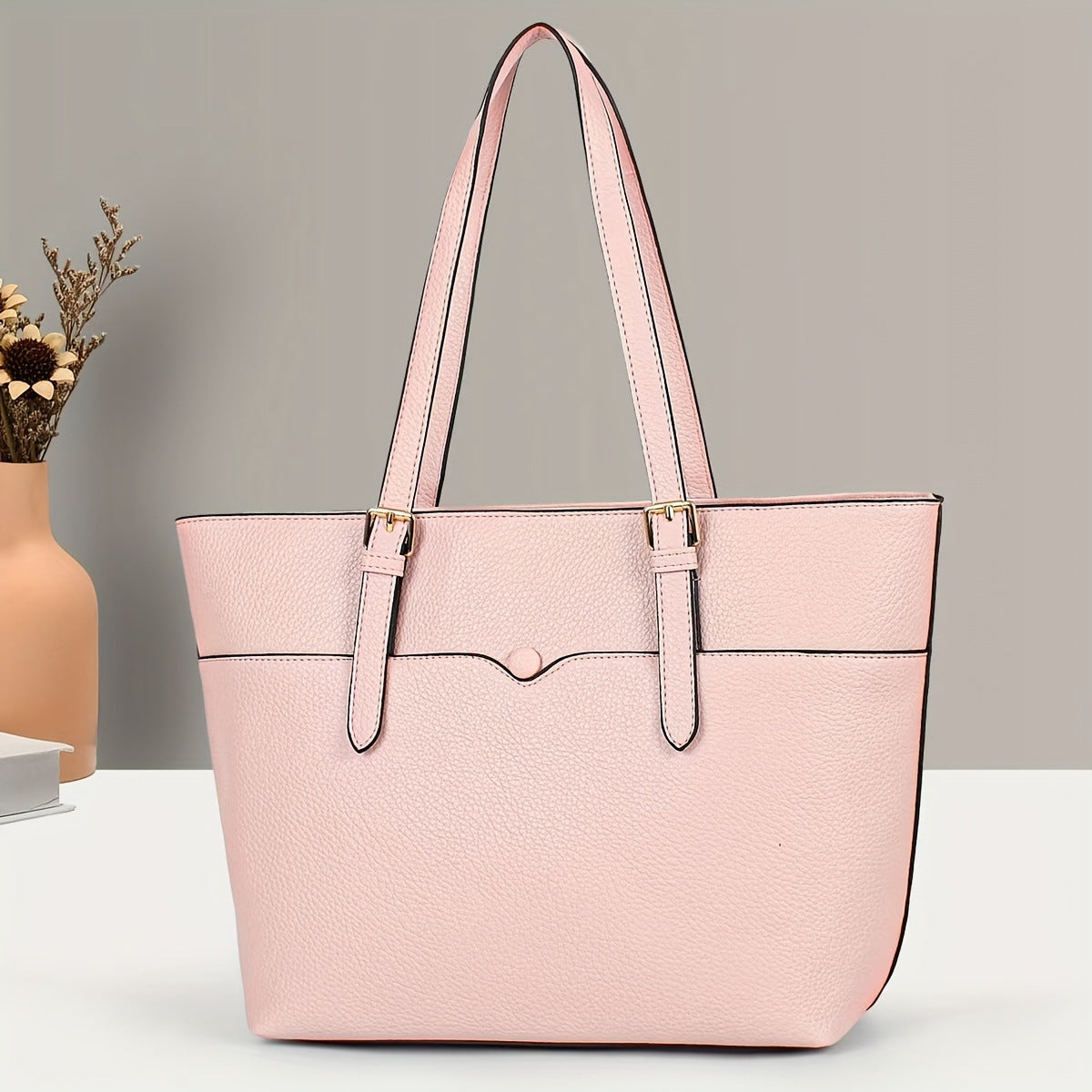 Elevated European-Inspired Shoulder Bag for Everyday Elegance
