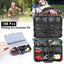Kit de Accesorios de Pesca Portátil de 188 Piezas con Caja de Cebo