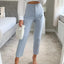 Pantalons Droits Chic pour Femme de Bureau