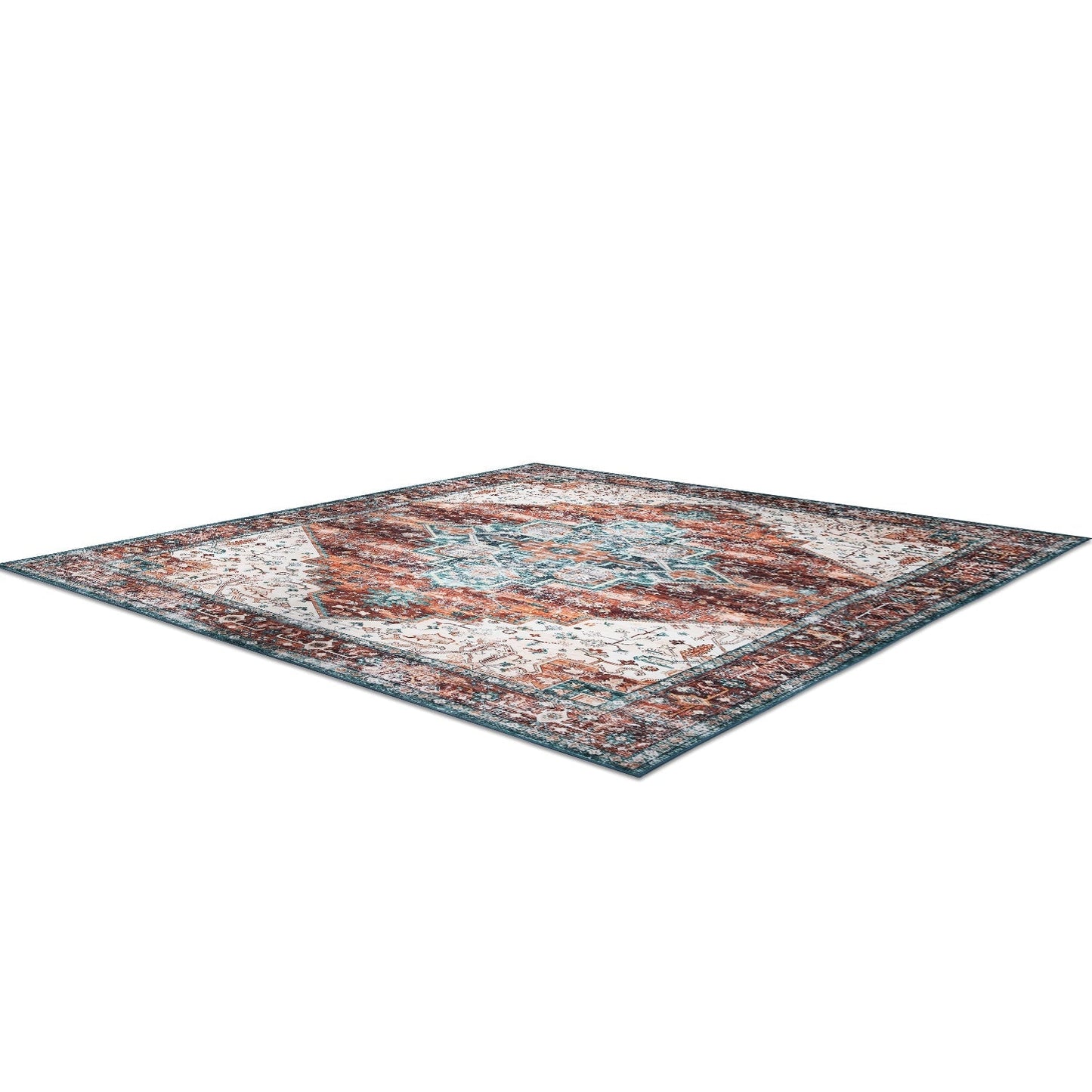 6x9FT Vintage Area Rug - Modern Non-Slip Boho Carpet
