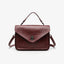 Elegant Oil-Waxed Leather Crossbody Bag for Women