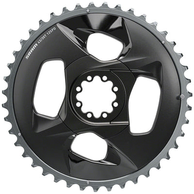 SRAM Force Wide 2x12-Speed Outer Chainring - 43t Gris Polar