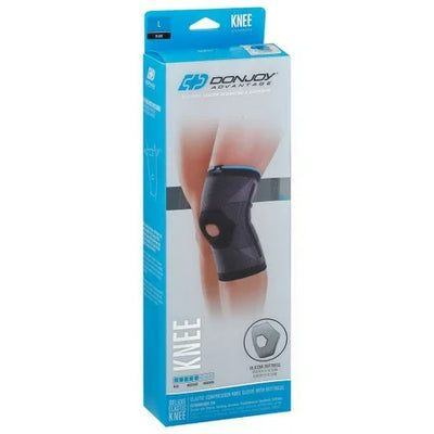 Donjoy Advantage Deluxe Elastic Knee Brace - Black, Large