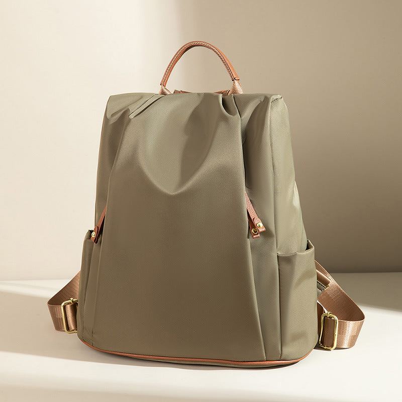 Fashion Commuter Contrast Color Travel Bag Backpack