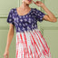 American Flag Theme Tee Dress - Celebrate Your Patriotism