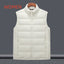 Lightweight Couples Vest with Stand-Up Collar