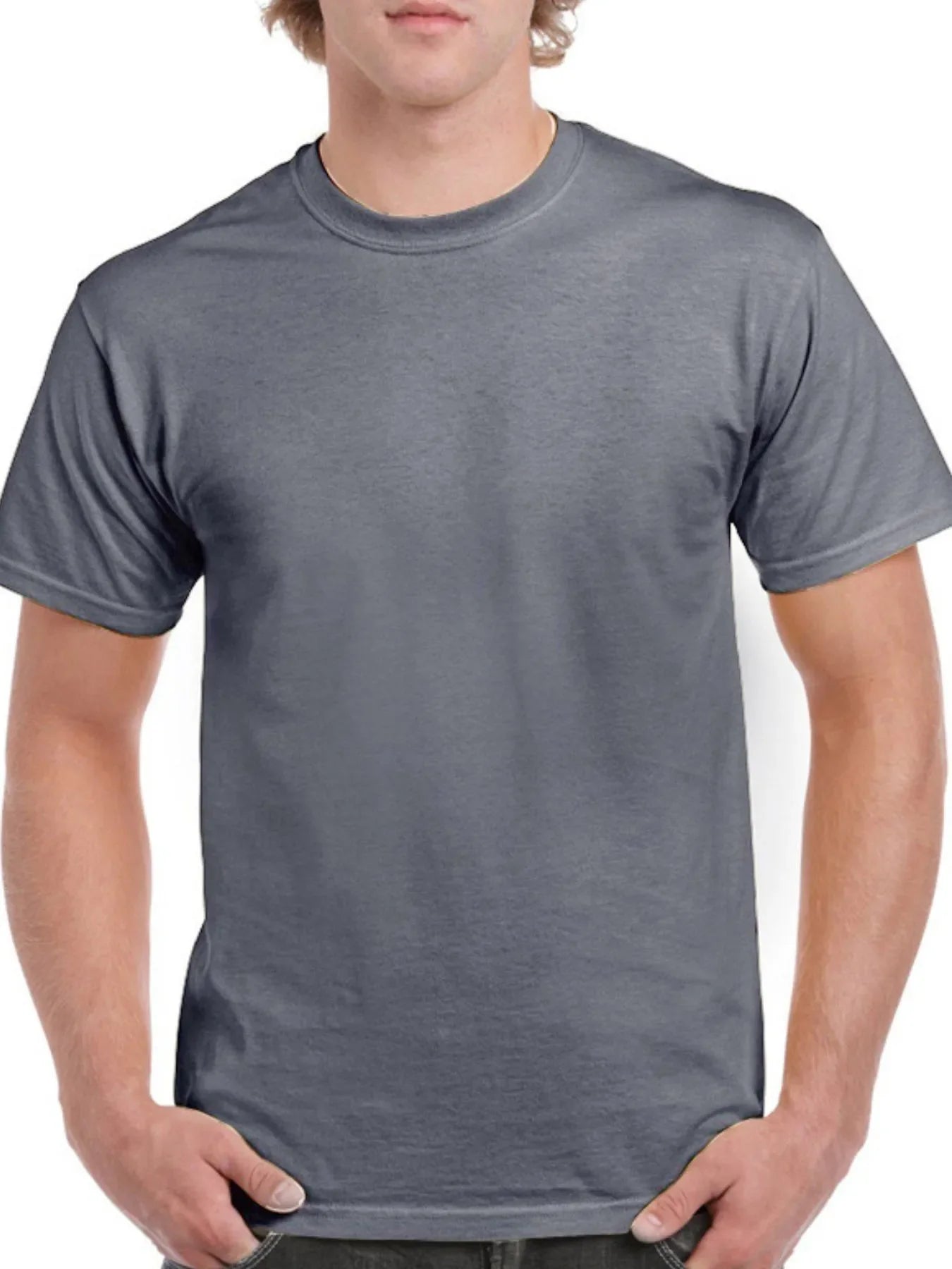 Men's Classic Crew Neck Cotton T-Shirt
