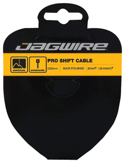 Jagwire Pro Shift Cable - 1.1 x 2300mm Polished Stainless Steel