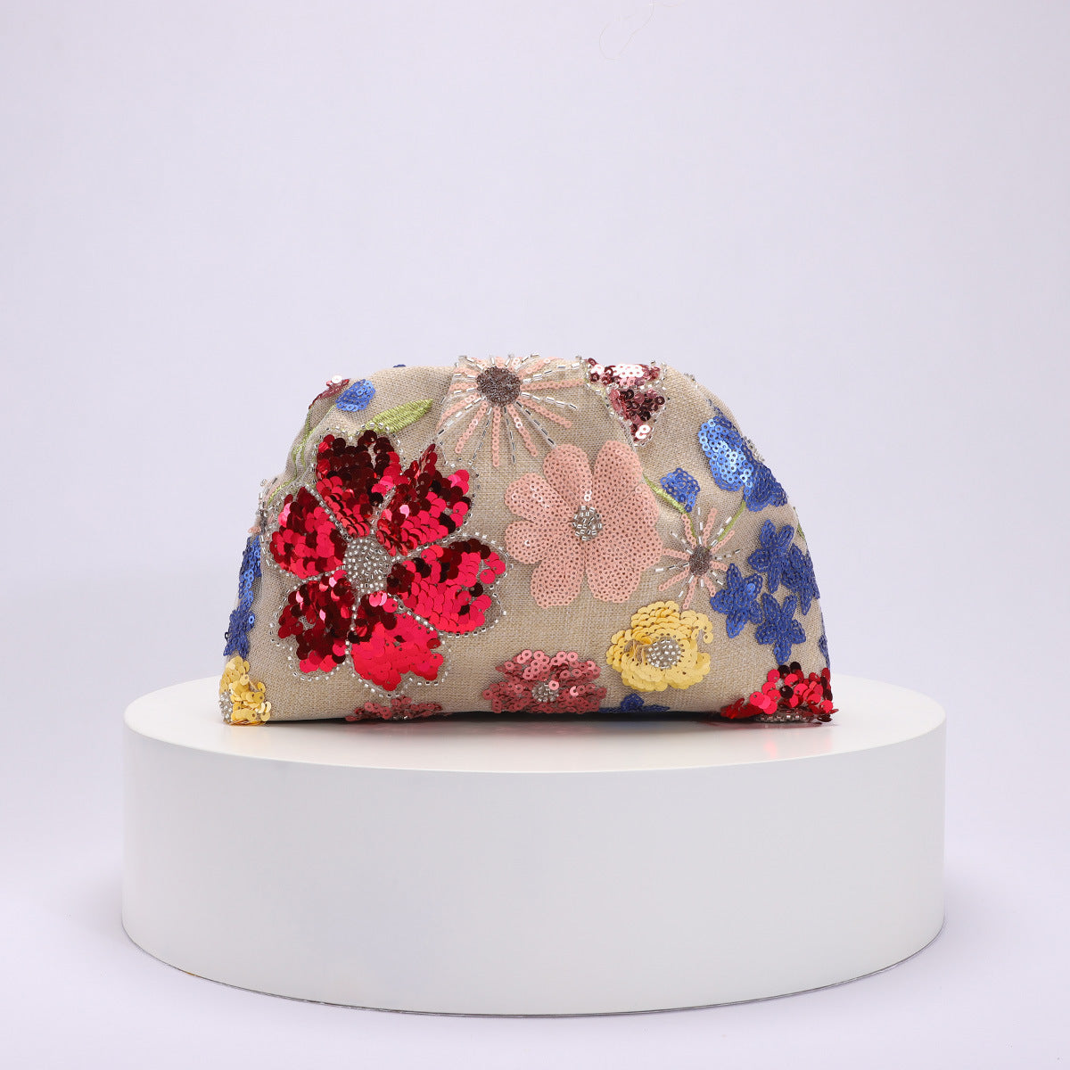 Sac bandoulière élégant avec design en vagues complexe