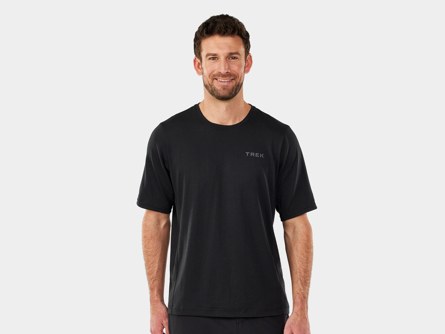 Trek Evoke Tech Tee - X-Small Black Activewear Shirt