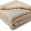Flannel Cotton Wool Sherpa Thick Pet Blanket