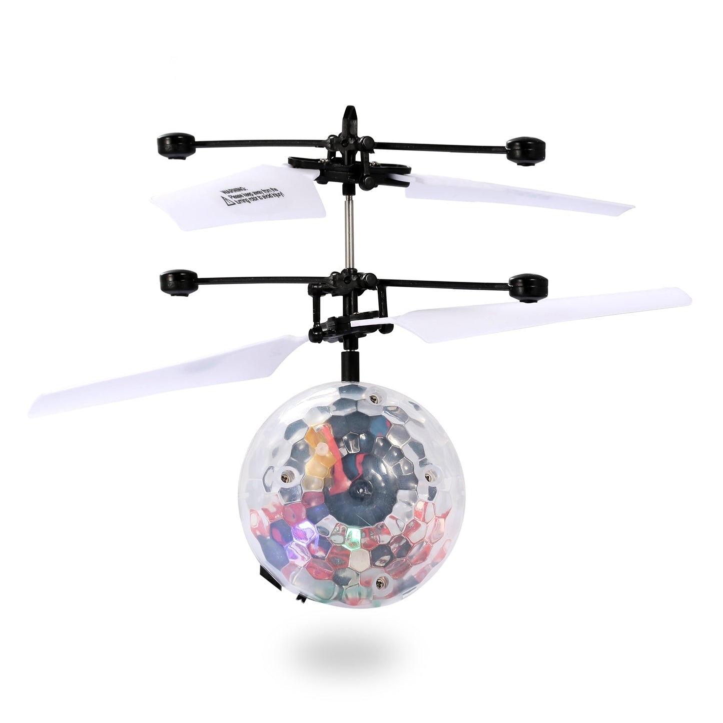 Drone à balle volante à induction infrarouge avec lumières LED