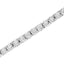 Bracelet de tennis en or blanc 14K avec diamants cultivés en laboratoire - 3,0 Cttw